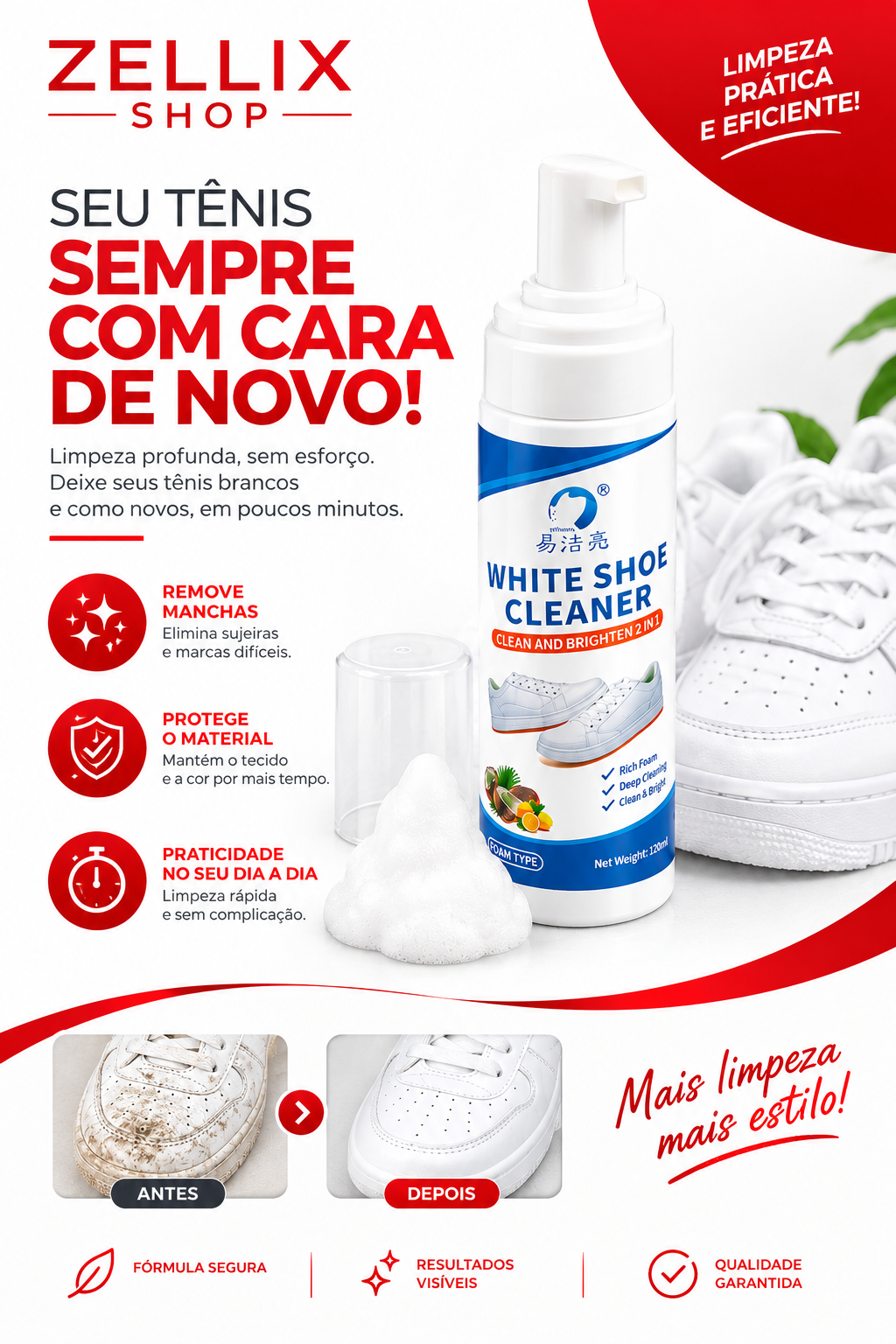 Limpador de sapato